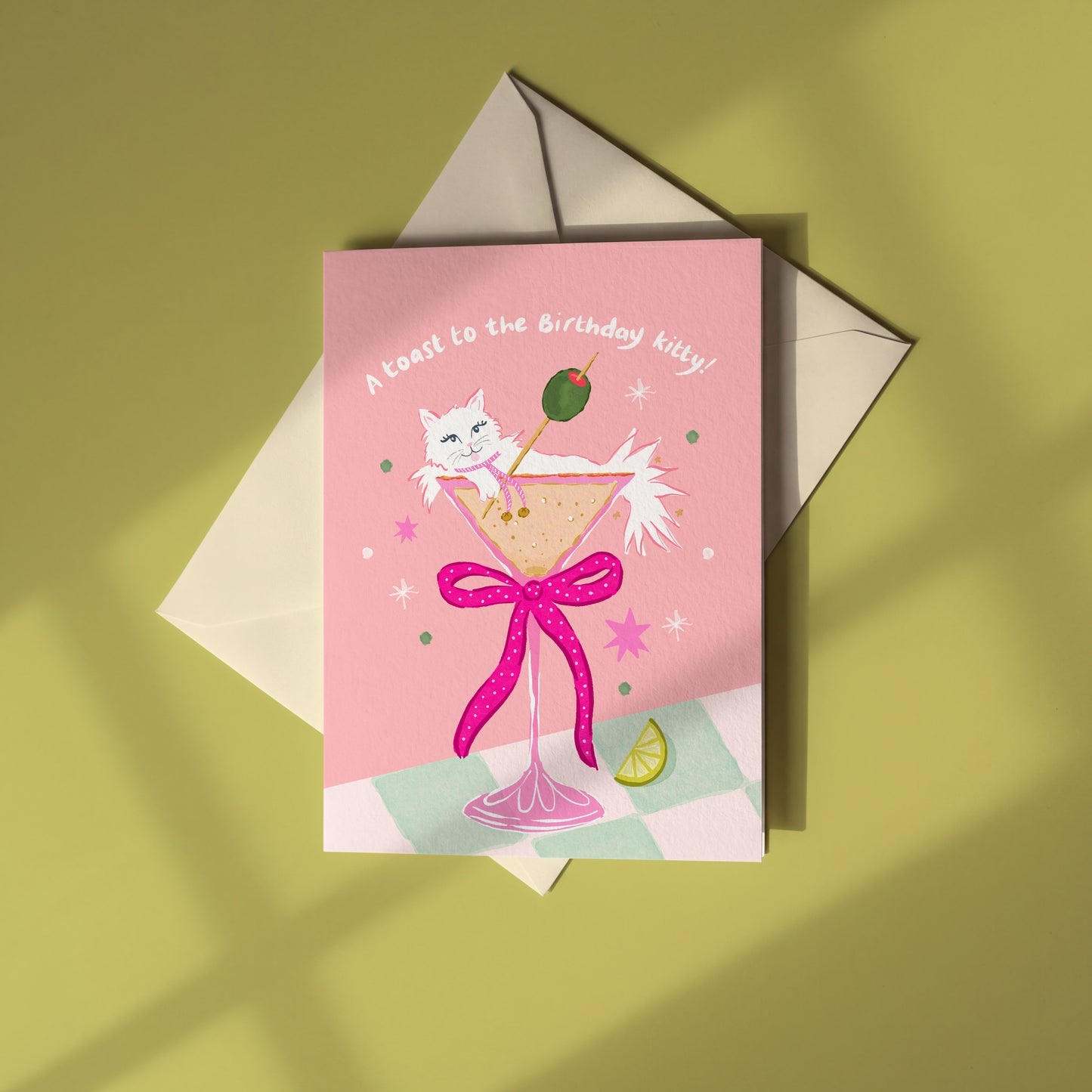 A TOAST TO THE BIRTHDAY KITTY!