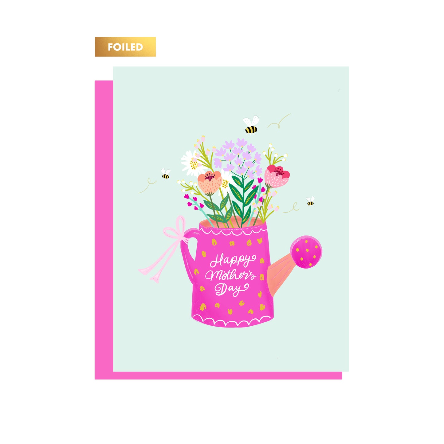 LEOPARD PRINT WATERING CAN