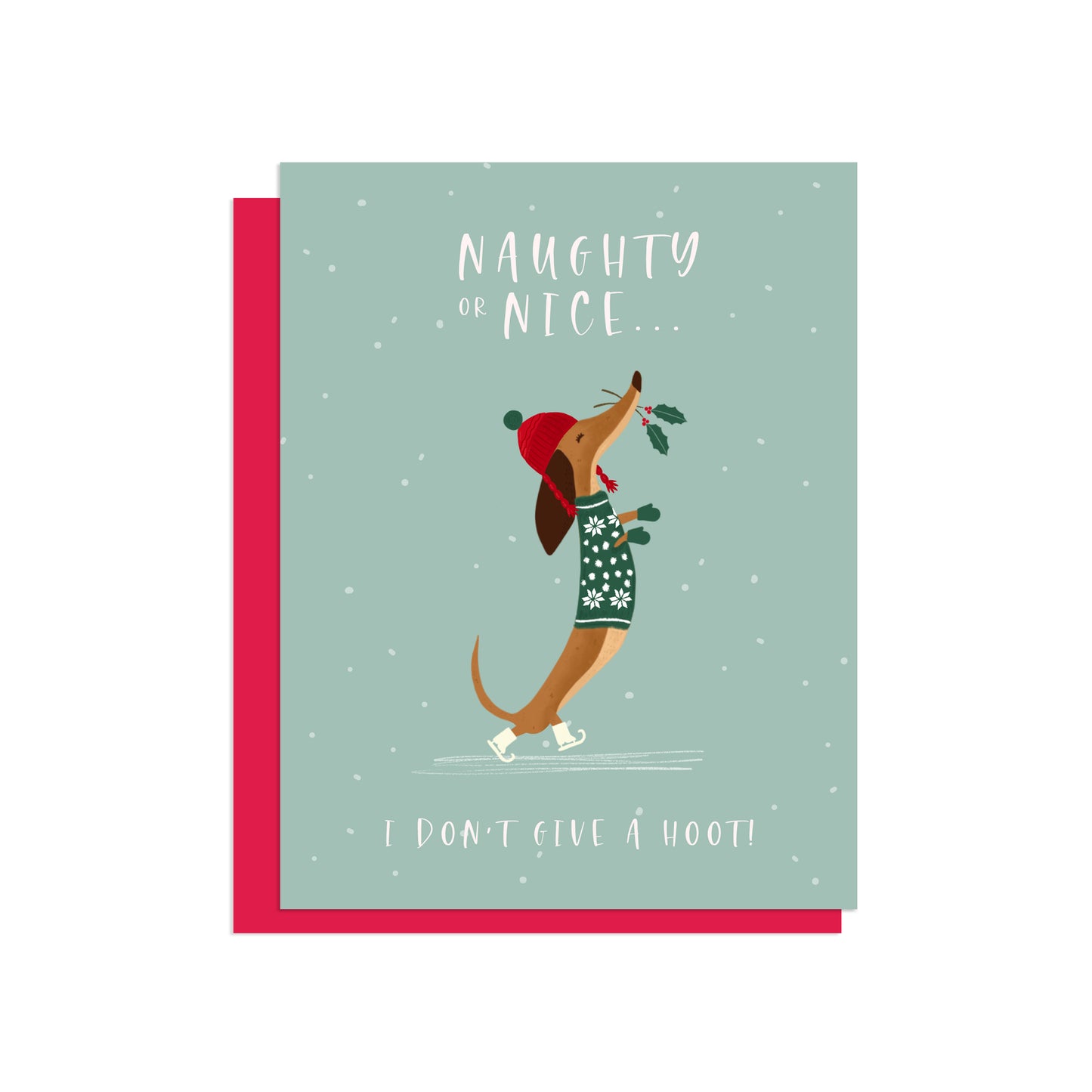 DACHSHUND NAUGHTY OR NICE