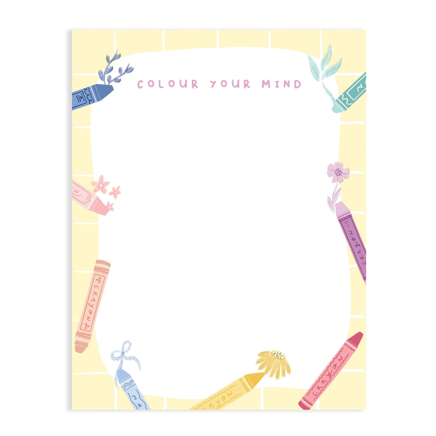 COLOUR YOUR MIND NOTEPAD