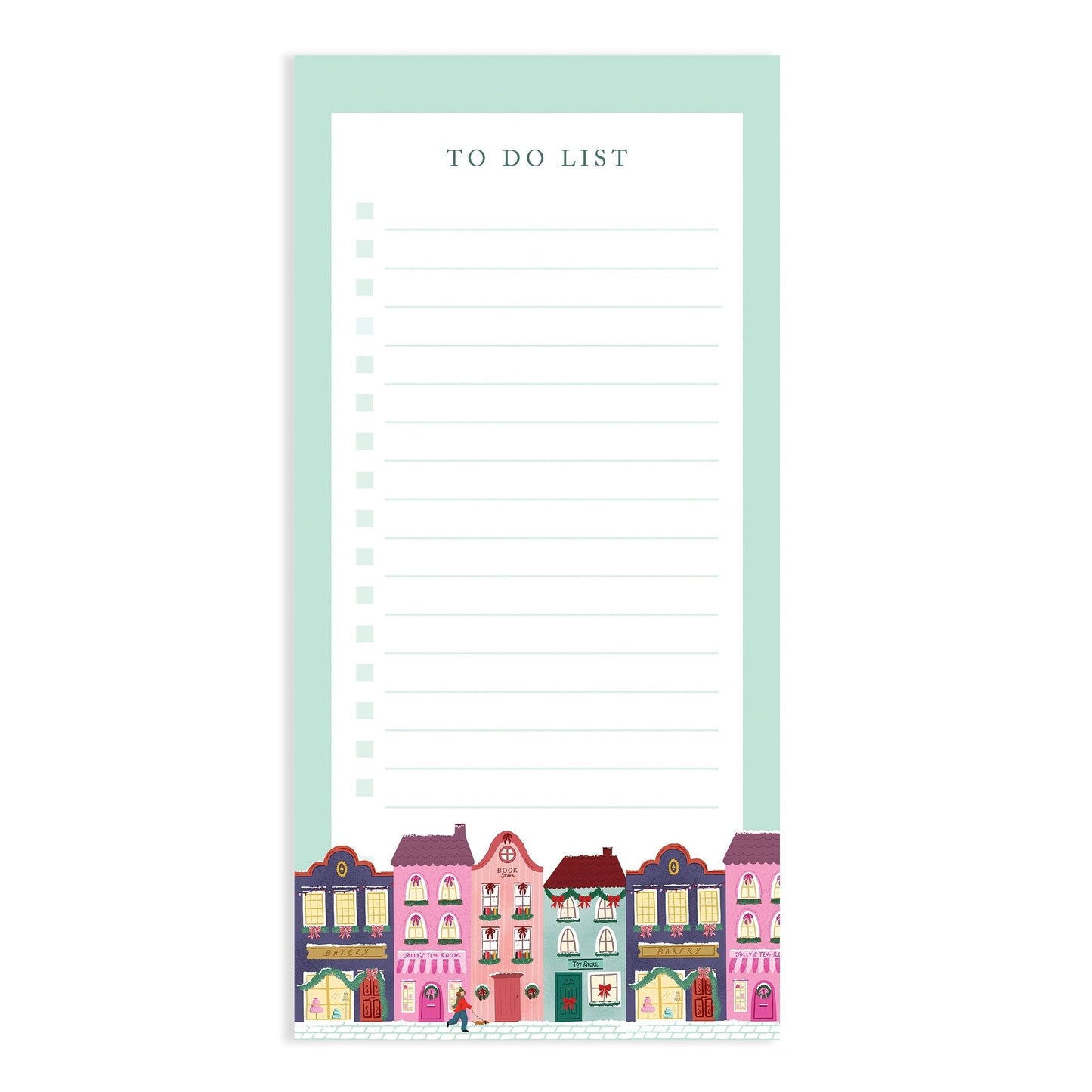HOLIDAY WINTER TOWN LIST PAD