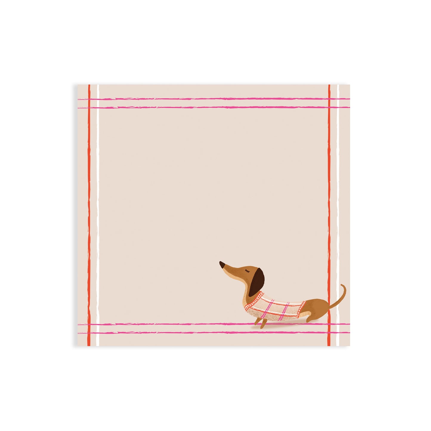 TARTAN DRESSED STICKY NOTES