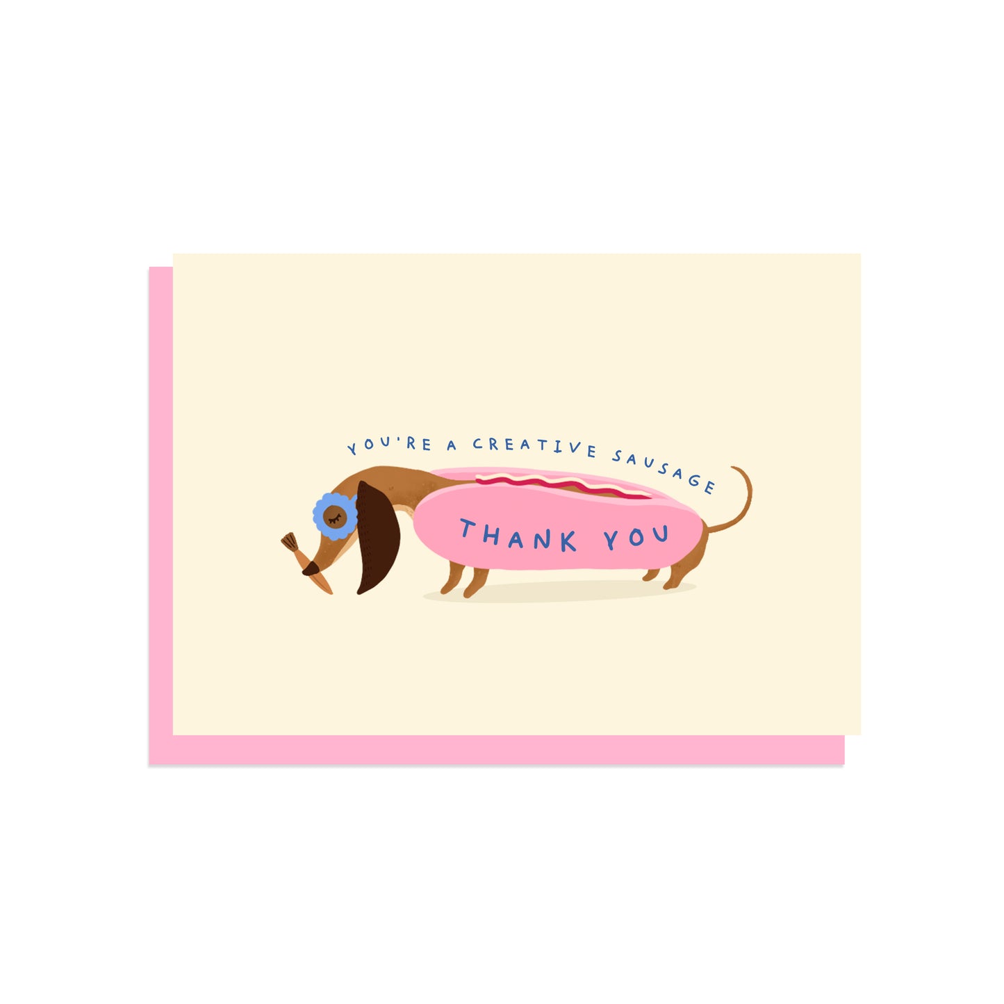 CREATIVE SAUSAGE THANK YOU NOTE CARD SET (A1 SIZE)