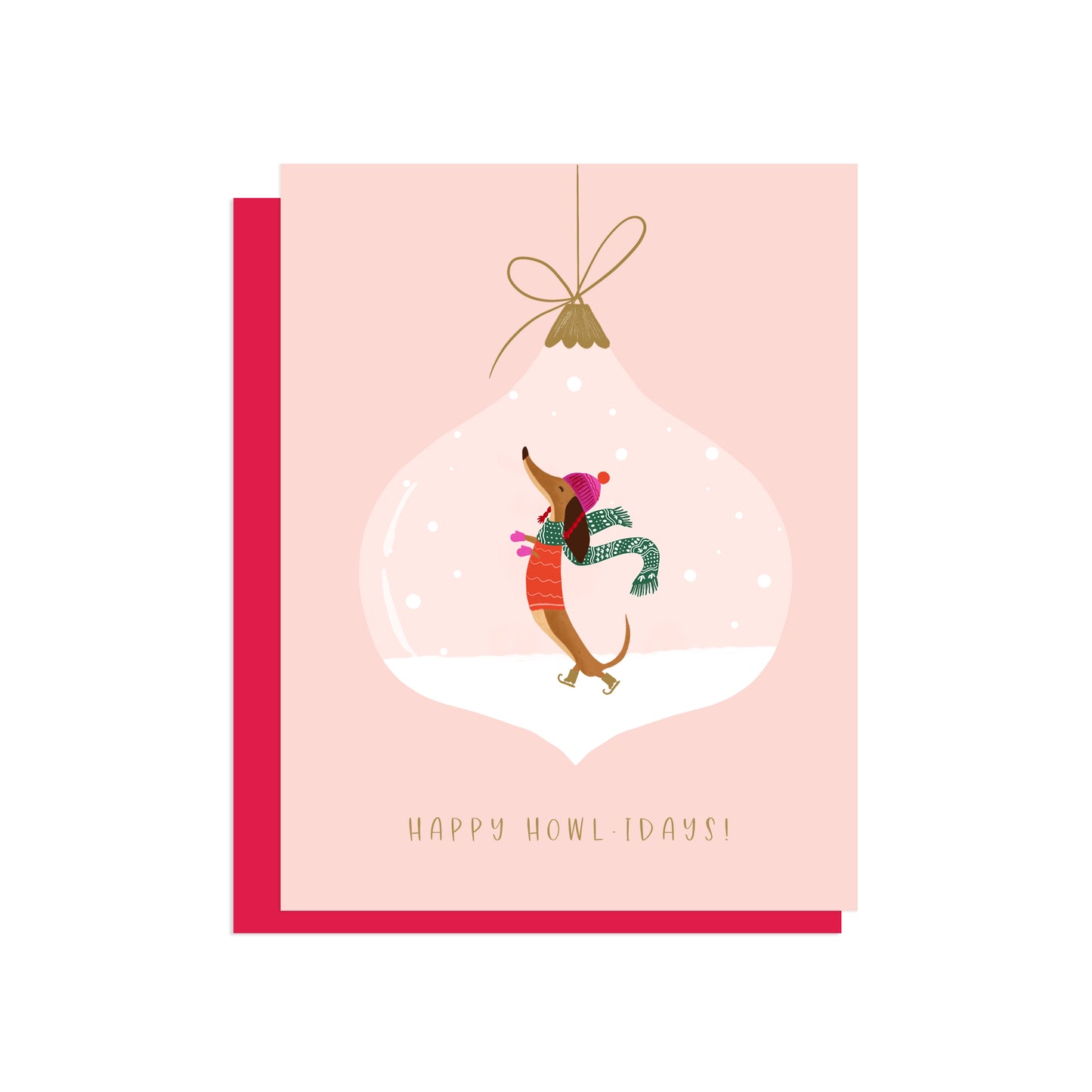 DACHSHUND IN A BAUBLE