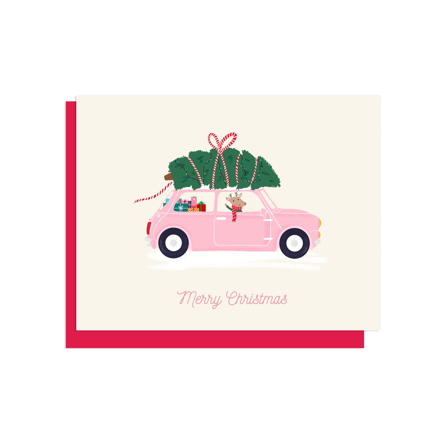 PINK CAR CHRISTMAS