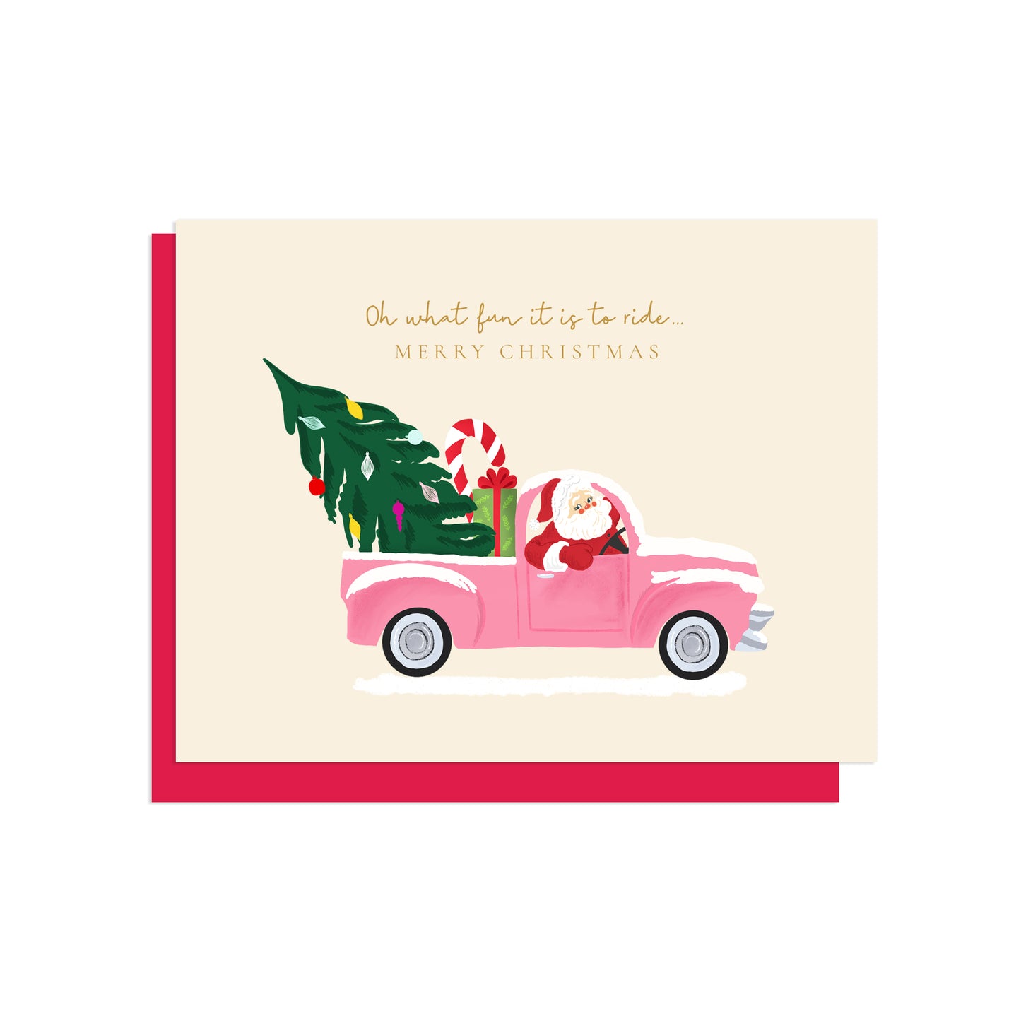 PINK TRUCK CHRISTMAS