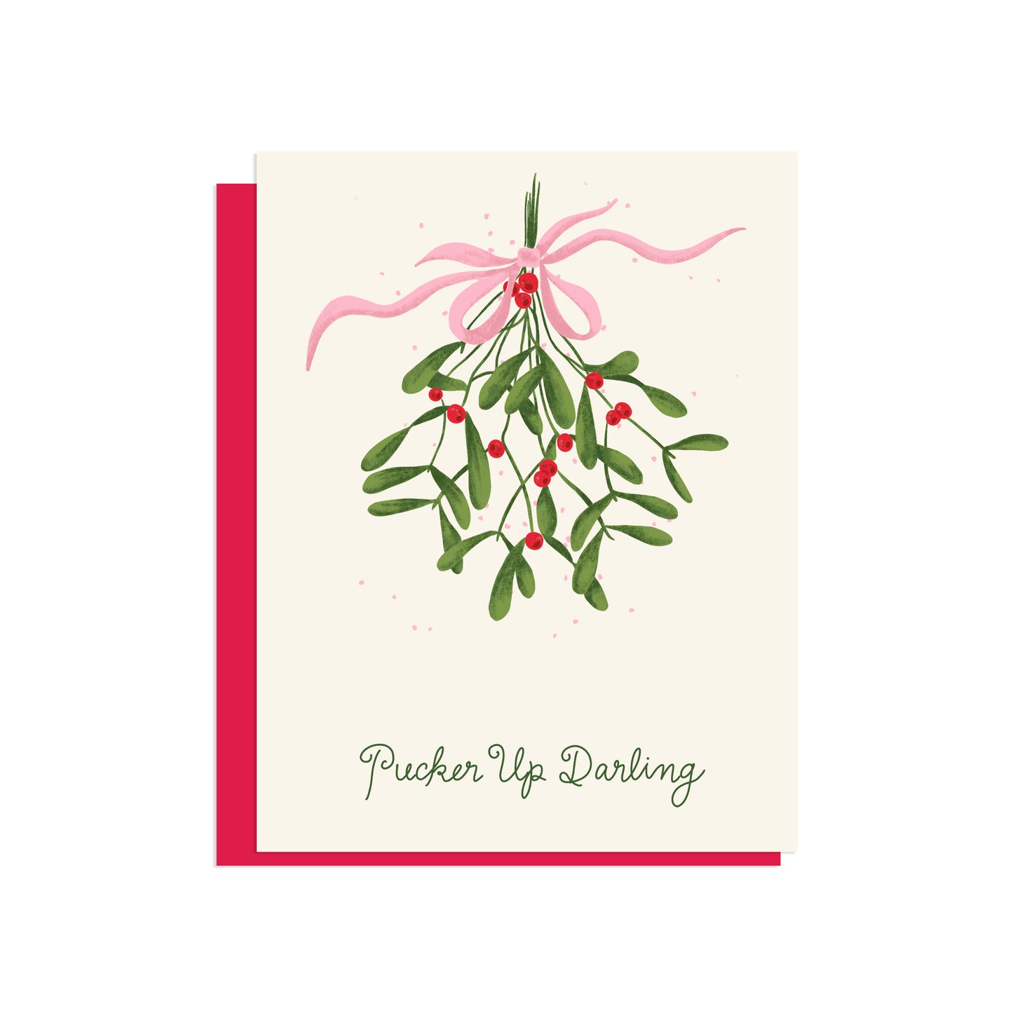 PUCKER UP DARLING PINK RIBBON