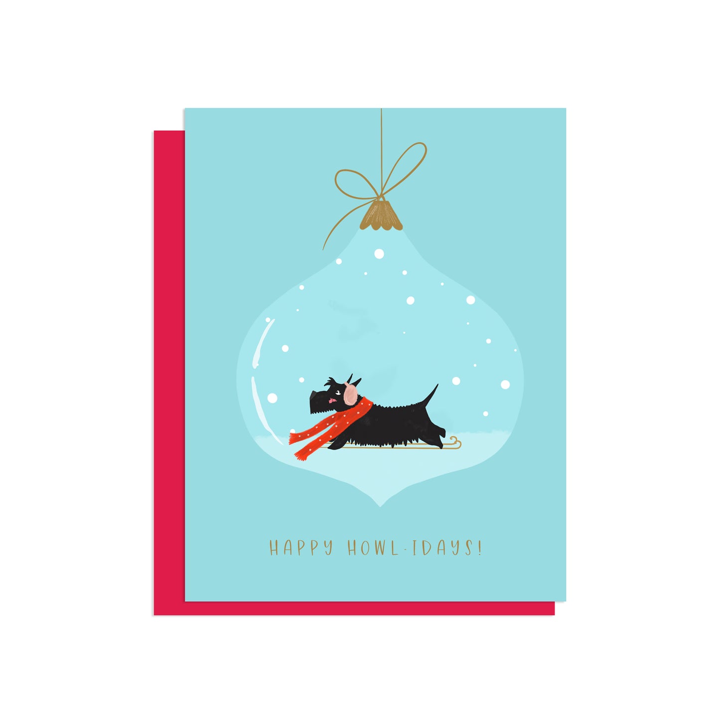 SCOTTISH TERRIER IN A BAUBLE