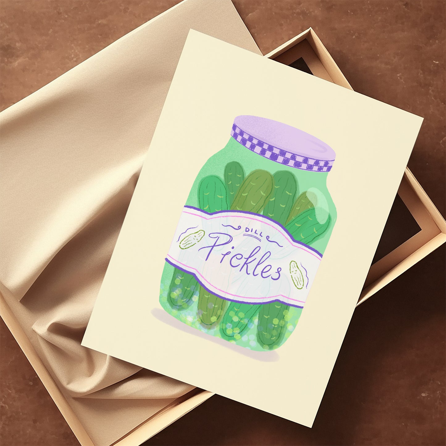 DILL PICKLE ART PRINT