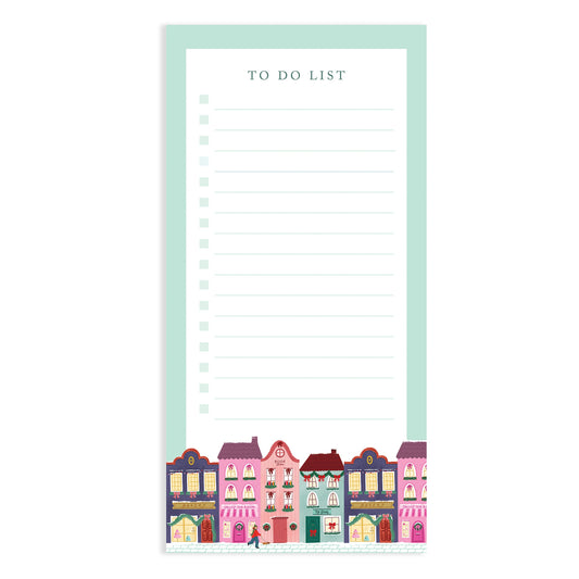 HOLIDAY WINTER TOWN LIST PAD