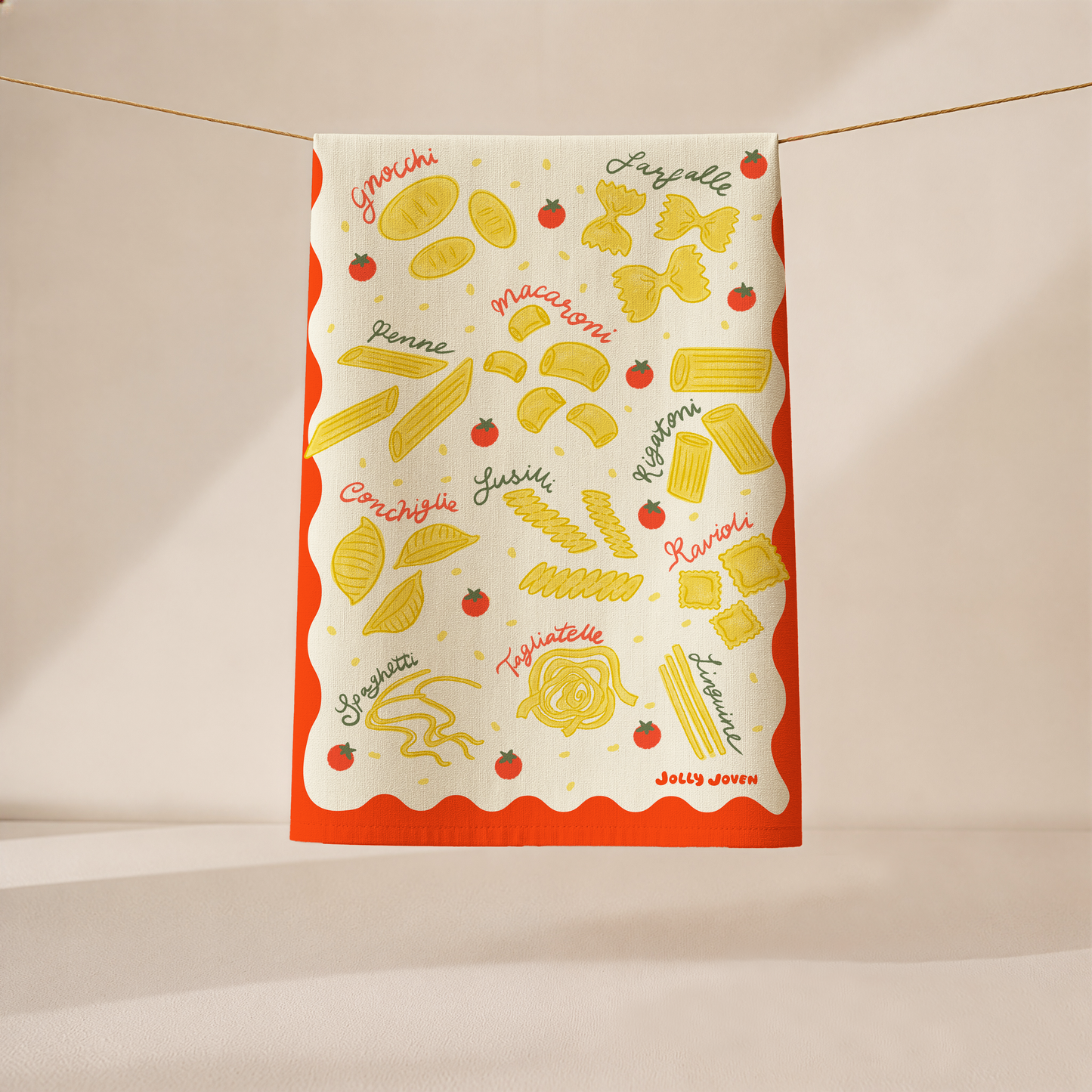 PASTA LOVER TEA TOWEL