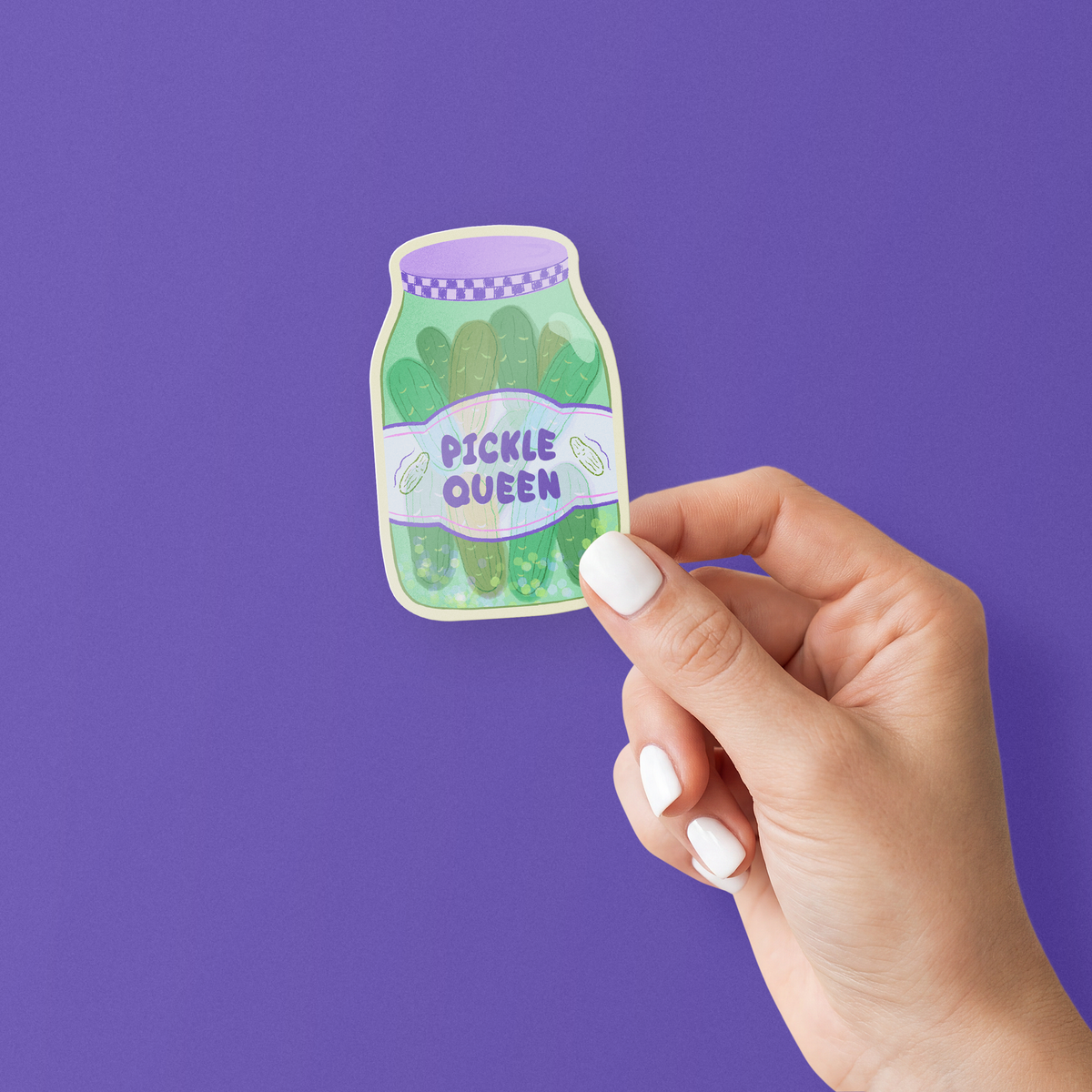 PICKLE QUEEN STICKER