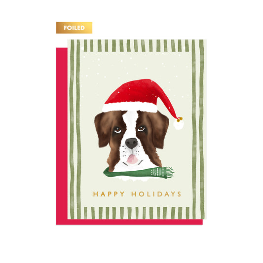 ST BERNARD'S CHRISTMAS