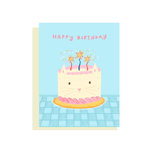 CAKE CAT BIRTHDAY