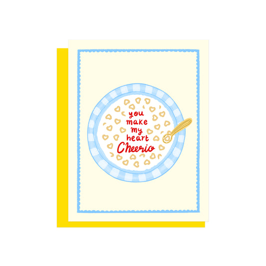 YOU MAKE MY HEART CHEERIO VALENTINES
