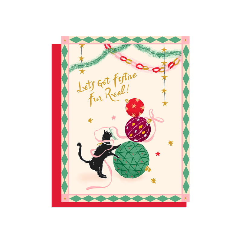 LET'S GET FESTIVE FUR REAL!